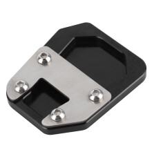 Cuscinetto antiscivolo per cavalletto laterale per moto, estensore stabilizzante per superfici sabbiose o fangose, lunga durata grazie alla