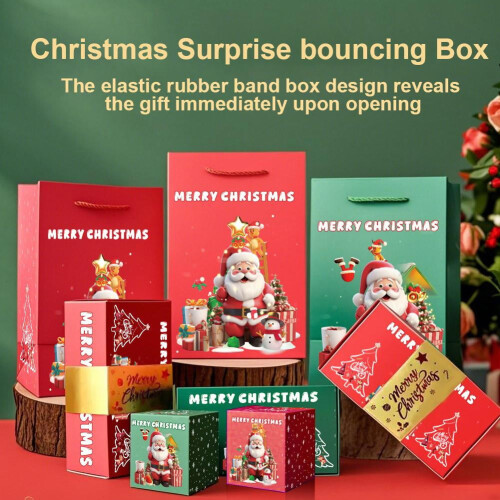 Σετ δώρου Χριστουγεννιάτικο κουτί δώρου – Cardboard Surprise Bounce 2