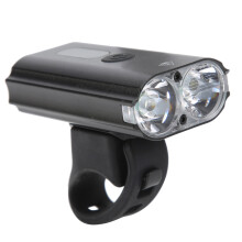 Luz inteligente para bicicleta com desligamento automático, modo diurno, à prova d'água IPX7, recarregável via USB-C e indicador de nível de