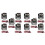 10Pcs 3Pin for End Stop Limit  with Cables,3D Printer Limit Switchs,Mechanical Endstop  Module for CR 10 1