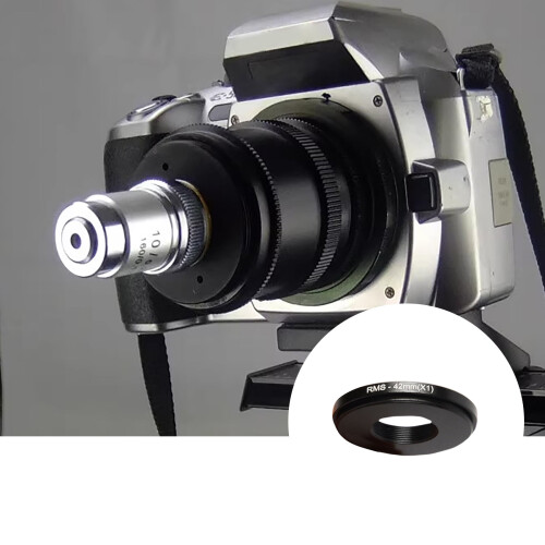 Adapter Rings Microscope Objective Lens Thread to M42/49/52/58/62/67 Suitable for Camera Photography 1