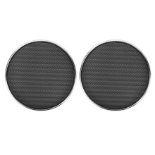 Rejilla metálica para altavoces de audio de coche. Aspecto elegante para la protección contra el polvo de los altavoces. Cubiertas de malla