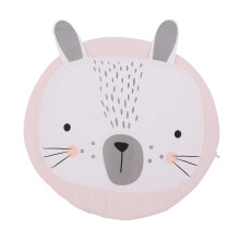 Tapete para bebês engatinharem, tapete para brincar de bruços, tapete de algodão com estampa de desenho animado fofo de animal, ultramacio e