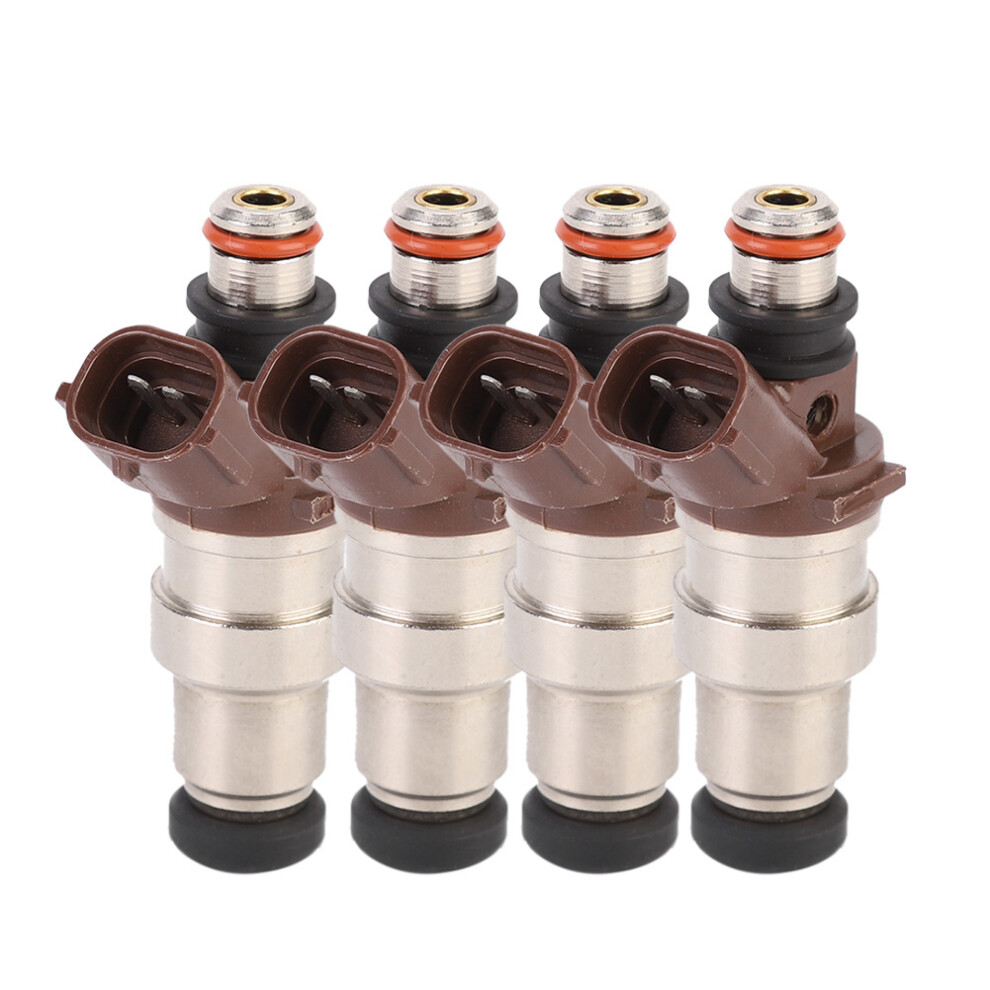 High Reliability Fuel Injectors For Toyota Engine Replacement, 2Holes Nozzle Petrol Gas Fuel Injector Precision Manufactured Corrosion Resistance 9489952158273