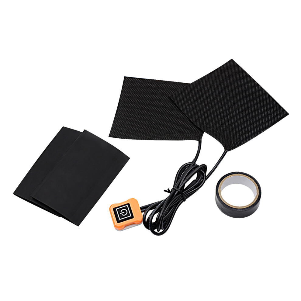 Wearable USB Heater Pad, Fast Heating Pad Portable Cloth Heaters Three-Speed Adjustable Temperature Intelligent Controlled Foldable Lightweight