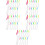 60Pièces Bâtons En PVC Multicolores Pour Festivals 6