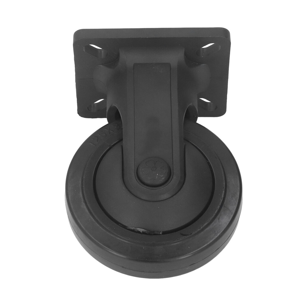 Shock Absorbing 5In Rubber Caster Wheel For Carts Workbench 400Lb Load Capacity 8761388726211