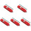 5Pièces Compas Rouge En Aluminium Pour Travaux De Bois 2