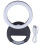 Computer Webcam Lighting Solution, Selfie Ring Light with Adjustable Brightness LED Lighting for Video Recording Rechargeable Ring Light Portable 1