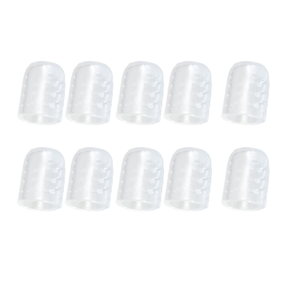 Reusable Toe Protectors Anti-Friction Toe Protector Soft Elastic Material Toe Sleeves Breathable Design Clear Gel Protector Corns Blisters Calluses