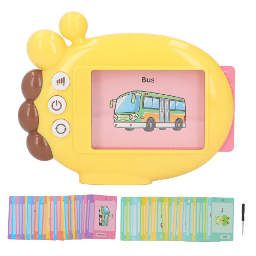 Englisch Lernkarten Set Kinder Giraffe