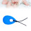Skyblue Soft Silicone Baby Chew Necklace Teether Sensor Toy 4