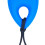 Skyblue Soft Silicone Baby Chew Necklace Teether Sensor Toy 5