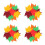 200Pièces Décorations En D'érable Couleurs Automne DIY 10
