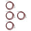 4Pièces Câbles Audio Guitare Durable Nylon Pour Effets 8