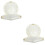 2Pièces Moules Décoratifs En Plastique Pour 7