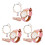 3Pièces Quartz Enfants Bracelet Accessoires Colorés 7