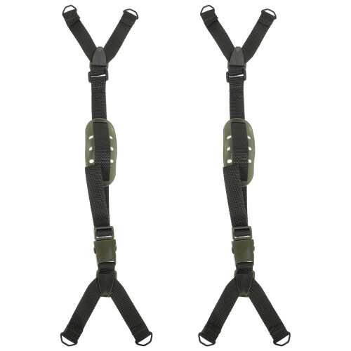 6Pièces Sangles De Menton Ajustables Vert Olive Pour Casque De Ski 1