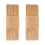 2Pièces Chat Robuste Tressée Pour Bricolage Beige Clair 2