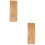 2Pièces Chat Robuste Tressée Pour Bricolage Beige Clair 5