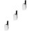 3Pièces Ciseaux D'angle Argentés Bois Pour Charnière Sculpture 6