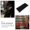 3Pièces Station Coiffure Résistant Chaleur Silicone Noir 7