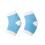 3Paires Talons Gel Nylon Hydratantes Blanches 2