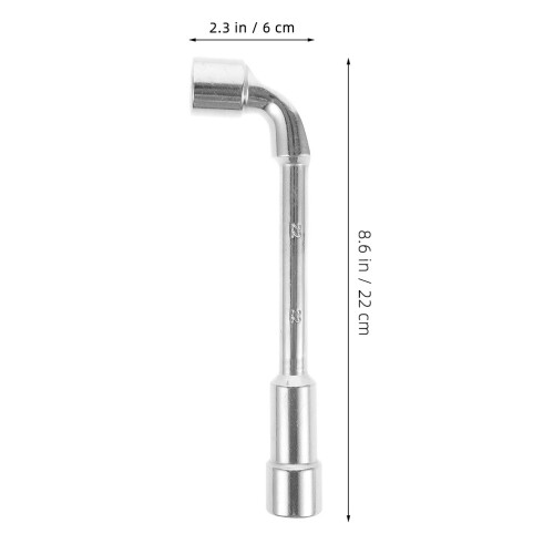 Clé L Acier -V Argent Outil Réparation Auto 2