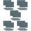30 Pièces Tuiles Miniatures Navy Pour Et Maquettes 8