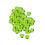 2000Pièces Sequins Vert En PVC Pour Embellissement Vêtements 2