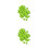 2000Pièces Sequins Vert En PVC Pour Embellissement Vêtements 4