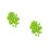 2000Pièces Sequins Vert En PVC Pour Embellissement Vêtements 7