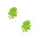 2000Pièces Sequins Vert En PVC Pour Embellissement Vêtements 8