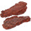 10Pièces Steak Décoratif Factice Marron Jeu Enfants Simulation 2