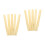 10Pièces De Désherbage Multifonction Beige En Bois Pour Jardin 4