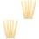 10Pièces De Désherbage Multifonction Beige En Bois Pour Jardin 5