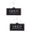 2Pièces Plaques Porte Noir Ouvert Fermé Décoratives Usage Commercial 6