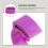 100Pièces Anneaux Numérotés Pattes Poulet Violet Durable 4