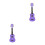 2Pièces Ukulélé Enfant Bois Violet Instrument Musical Junior 5