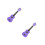 2Pièces Ukulélé Enfant Bois Violet Instrument Musical Junior 9