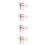 12Pièces Lash Extension Outil Double Embout Assorties 9