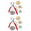 2Ensembles Ensemble Outils Œillets Métal Multi Matériaux Pour Projets DIY 4