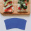 Medium Lunch Napkins - 6 1/2 x 6 1/2 - Blue - 50/Pack 2