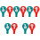 5Ensembles Paddles Vote Accessoire École 5