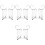 8Pièces Clip Argent Tassel Confortable Style Féminin 3