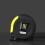 10Pièces Mesure Digital Noir ABS Acier Métrique Pouces 3