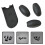 3Ensembles Couvre Pouce Saxophone Silicone Souple Noir 8