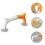 4Pièces Poignées Plastique Colorées Pour Fixation Règle De Patchwork 8