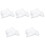 5Pièces Bourrage Polyester Blanc Pour Animaux En Peluche DIY Coussin 5