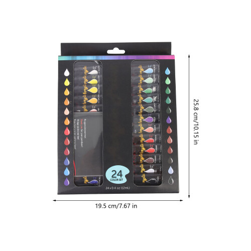 72Pièces Ensemble Pigments Acryliques Pour Dessin DIY 1